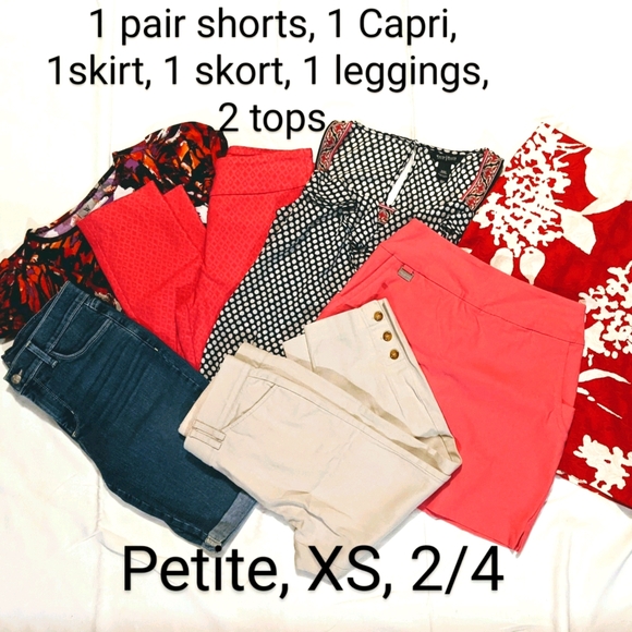 NYDJ Pants - 7 Summer items lot of XS, Petite, 2/4